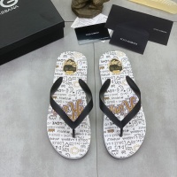 Cheap Dolce &amp; Gabbana D&amp;G Slippers For Men #1197357 Replica Wholesale [$45.00 USD] [ITEM#1197357] on Replica Dolce &amp; Gabbana D&amp;G Slippers