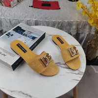 Cheap Dolce &amp; Gabbana D&amp;G Slippers For Women #1198076 Replica Wholesale [$115.00 USD] [ITEM#1198076] on Replica Dolce &amp; Gabbana D&amp;G Slippers