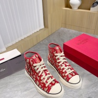 Cheap Valentino High Tops Shoes For Women #1198231 Replica Wholesale [$92.00 USD] [ITEM#1198231] on Replica Valentino High Tops Shoes