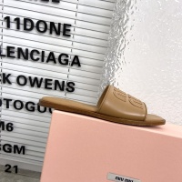 Cheap MIU MIU Slippers For Women #1198394 Replica Wholesale [$108.00 USD] [ITEM#1198394] on Replica MIU MIU Slippers