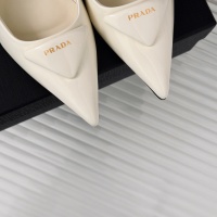 Cheap Prada High-heeled Shoes For Women #1198430 Replica Wholesale [$112.00 USD] [ITEM#1198430] on Replica Prada High-heeled Shoes