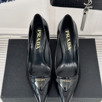 Cheap Prada High-heeled Shoes For Women #1198431 Replica Wholesale [$112.00 USD] [ITEM#1198431] on Replica Prada High-heeled Shoes