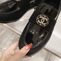 Cheap Chanel Leather Shoes For Women #1198444 Replica Wholesale [$105.00 USD] [ITEM#1198444] on Replica Chanel Leather Shoes