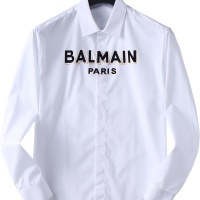 Balmain Shirts Long Sleeved For Men #1198977
