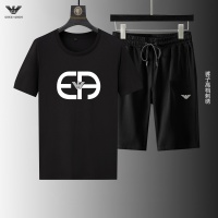 Cheap Armani Tracksuits Short Sleeved For Men #1199131 Replica Wholesale [$56.00 USD] [ITEM#1199131] on Replica Armani Tracksuits