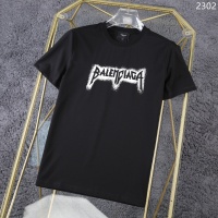 Cheap Balenciaga T-Shirts Short Sleeved For Men #1199739 Replica Wholesale [$32.00 USD] [ITEM#1199739] on Replica Balenciaga T-Shirts