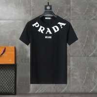 Cheap Prada T-Shirts Short Sleeved For Men #1199908 Replica Wholesale [$25.00 USD] [ITEM#1199908] on Replica Prada T-Shirts