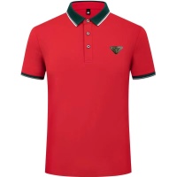 Cheap Prada T-Shirts Short Sleeved For Men #1199978 Replica Wholesale [$32.00 USD] [ITEM#1199978] on Replica Prada T-Shirts