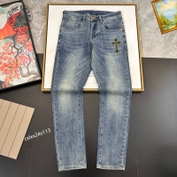 Cheap Chrome Hearts Jeans For Men #1200068 Replica Wholesale [$48.00 USD] [ITEM#1200068] on Replica Chrome Hearts Jeans