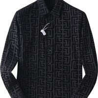 Cheap Balmain Shirts Long Sleeved For Men #1200712 Replica Wholesale [$48.00 USD] [ITEM#1200712] on Replica Balmain Shirts