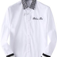 Cheap Balmain Shirts Long Sleeved For Men #1200719 Replica Wholesale [$48.00 USD] [ITEM#1200719] on Replica Balmain Shirts