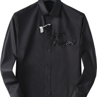 Cheap Versace Shirts Long Sleeved For Men #1200726 Replica Wholesale [$48.00 USD] [ITEM#1200726] on Replica Versace Shirts