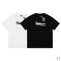 Cheap Balenciaga T-Shirts Short Sleeved For Men #1200772 Replica Wholesale [$27.00 USD] [ITEM#1200772] on Replica Balenciaga T-Shirts
