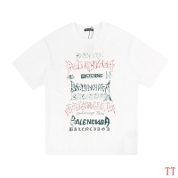 Cheap Balenciaga T-Shirts Short Sleeved For Men #1200810 Replica Wholesale [$27.00 USD] [ITEM#1200810] on Replica Balenciaga T-Shirts