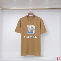 Cheap Balmain T-Shirts Short Sleeved For Unisex #1200821 Replica Wholesale [$32.00 USD] [ITEM#1200821] on Replica Balmain T-Shirts