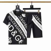 Cheap Dolce &amp; Gabbana D&amp;G Tracksuits Short Sleeved For Men #1200937 Replica Wholesale [$45.00 USD] [ITEM#1200937] on Replica Dolce &amp; Gabbana D&amp;G Tracksuits