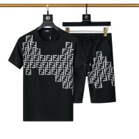 Cheap Fendi Tracksuits Short Sleeved For Men #1200943 Replica Wholesale [$45.00 USD] [ITEM#1200943] on Replica Fendi Tracksuits