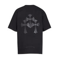 Cheap Chrome Hearts T-Shirts Short Sleeved For Unisex #1201109 Replica Wholesale [$34.00 USD] [ITEM#1201109] on Replica Chrome Hearts T-Shirts
