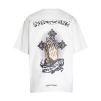 Cheap Chrome Hearts T-Shirts Short Sleeved For Unisex #1201138 Replica Wholesale [$32.00 USD] [ITEM#1201138] on Replica Chrome Hearts T-Shirts