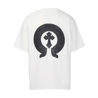 Cheap Chrome Hearts T-Shirts Short Sleeved For Unisex #1201173 Replica Wholesale [$39.00 USD] [ITEM#1201173] on Replica Chrome Hearts T-Shirts