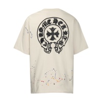 Cheap Chrome Hearts T-Shirts Short Sleeved For Unisex #1201226 Replica Wholesale [$34.00 USD] [ITEM#1201226] on Replica Chrome Hearts T-Shirts