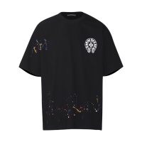 Cheap Chrome Hearts T-Shirts Short Sleeved For Unisex #1201227 Replica Wholesale [$34.00 USD] [ITEM#1201227] on Replica Chrome Hearts T-Shirts