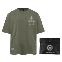 Cheap Chrome Hearts T-Shirts Short Sleeved For Unisex #1201510 Replica Wholesale [$52.00 USD] [ITEM#1201510] on Replica Chrome Hearts T-Shirts