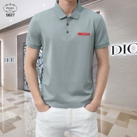 Cheap Prada T-Shirts Short Sleeved For Men #1201824 Replica Wholesale [$45.00 USD] [ITEM#1201824] on Replica Prada T-Shirts