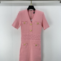 Cheap Balmain Dresses Short Sleeved For Women #1201927 Replica Wholesale [$108.00 USD] [ITEM#1201927] on Replica Balmain Dresses