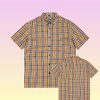 Burberry Shirts Short Sleeved For Unisex #1202884