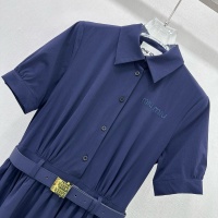 Cheap MIU MIU Dresses Short Sleeved For Women #1204405 Replica Wholesale [$132.00 USD] [ITEM#1204405] on Replica MIU MIU Dresses