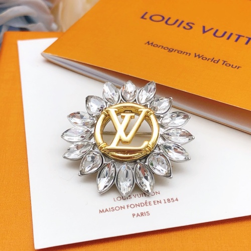 Cheap Louis Vuitton LV Brooches For Women #1204543 Replica Wholesale [$32.00 USD] [ITEM#1204543] on Replica Louis Vuitton LV Brooches