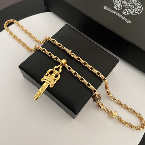 Cheap Chrome Hearts Necklaces #1204585 Replica Wholesale [$56.00 USD] [ITEM#1204585] on Replica Chrome Hearts Necklaces