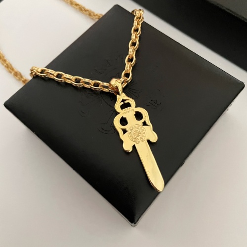 Cheap Chrome Hearts Necklaces #1204585 Replica Wholesale [$56.00 USD] [ITEM#1204585] on Replica Chrome Hearts Necklaces