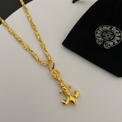 Cheap Chrome Hearts Necklaces #1204587 Replica Wholesale [$56.00 USD] [ITEM#1204587] on Replica Chrome Hearts Necklaces