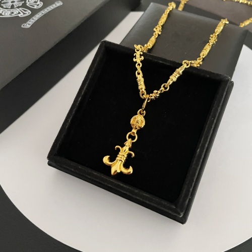 Cheap Chrome Hearts Necklaces #1204587 Replica Wholesale [$56.00 USD] [ITEM#1204587] on Replica Chrome Hearts Necklaces