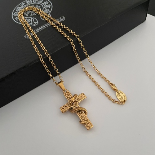 Cheap Chrome Hearts Necklaces #1204590 Replica Wholesale [$42.00 USD] [ITEM#1204590] on Replica Chrome Hearts Necklaces