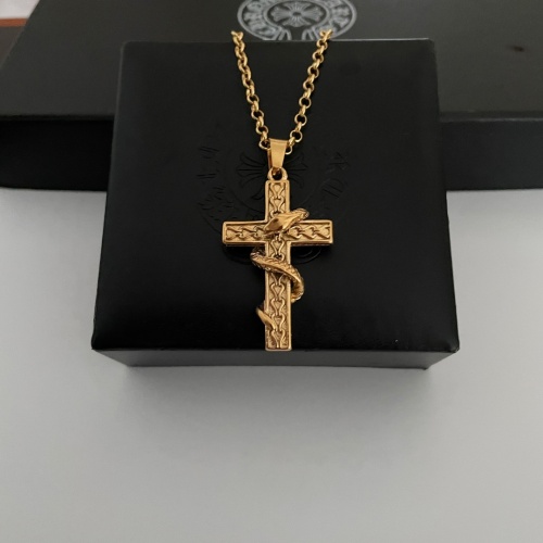 Cheap Chrome Hearts Necklaces #1204590 Replica Wholesale [$42.00 USD] [ITEM#1204590] on Replica Chrome Hearts Necklaces