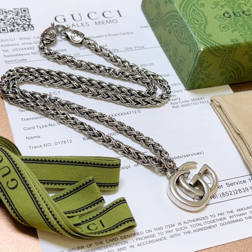 Cheap Gucci Necklaces #1204670 Replica Wholesale [$60.00 USD] [ITEM#1204670] on Replica Gucci Necklaces