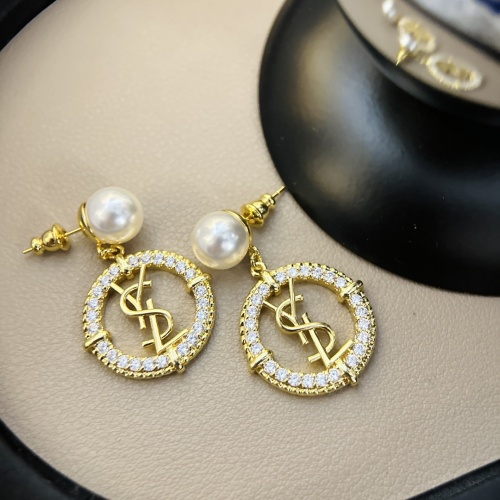 Cheap Yves Saint Laurent YSL Earrings For Women #1204676 Replica Wholesale [$25.00 USD] [ITEM#1204676] on Replica Yves Saint Laurent YSL Earrings