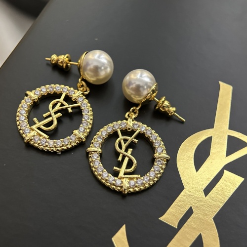 Cheap Yves Saint Laurent YSL Earrings For Women #1204676 Replica Wholesale [$25.00 USD] [ITEM#1204676] on Replica Yves Saint Laurent YSL Earrings