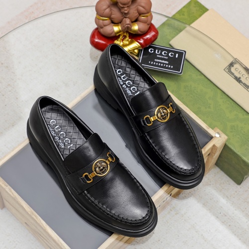 Cheap Gucci Oxfords Shoes For Men #1204720 Replica Wholesale [$96.00 USD] [ITEM#1204720] on Replica Gucci Oxfords Shoes