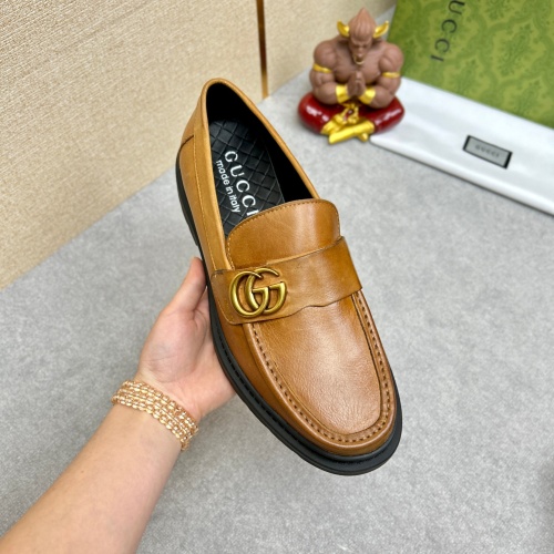 Cheap Gucci Oxfords Shoes For Men #1204726 Replica Wholesale [$96.00 USD] [ITEM#1204726] on Replica Gucci Oxfords Shoes