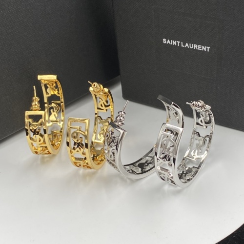 Cheap Yves Saint Laurent YSL Earrings For Women #1204730 Replica Wholesale [$29.00 USD] [ITEM#1204730] on Replica Yves Saint Laurent YSL Earrings