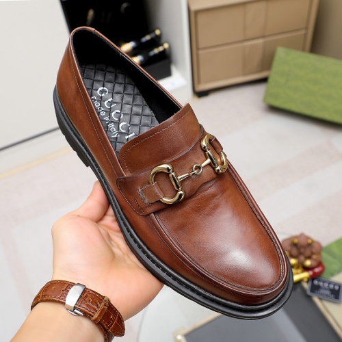 Cheap Gucci Oxfords Shoes For Men #1204745 Replica Wholesale [$96.00 USD] [ITEM#1204745] on Replica Gucci Oxfords Shoes