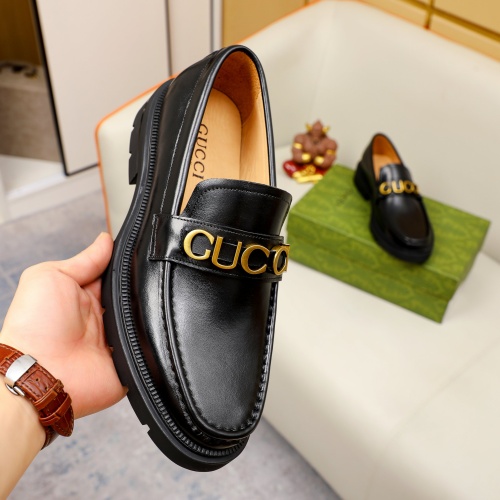 Cheap Gucci Oxfords Shoes For Men #1204753 Replica Wholesale [$92.00 USD] [ITEM#1204753] on Replica Gucci Oxfords Shoes