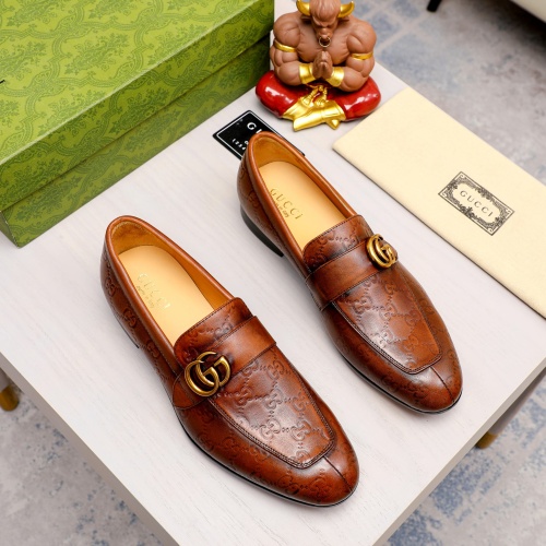 Cheap Gucci Oxfords Shoes For Men #1204812 Replica Wholesale [$88.00 USD] [ITEM#1204812] on Replica Gucci Oxfords Shoes