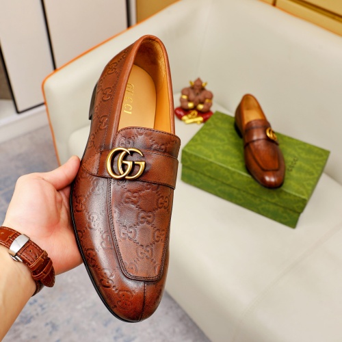 Cheap Gucci Oxfords Shoes For Men #1204812 Replica Wholesale [$88.00 USD] [ITEM#1204812] on Replica Gucci Oxfords Shoes