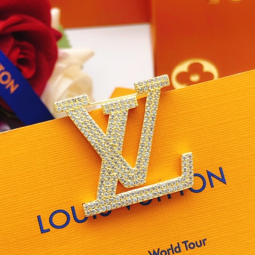 Cheap Louis Vuitton LV Brooches For Women #1204820 Replica Wholesale [$32.00 USD] [ITEM#1204820] on Replica Louis Vuitton LV Brooches