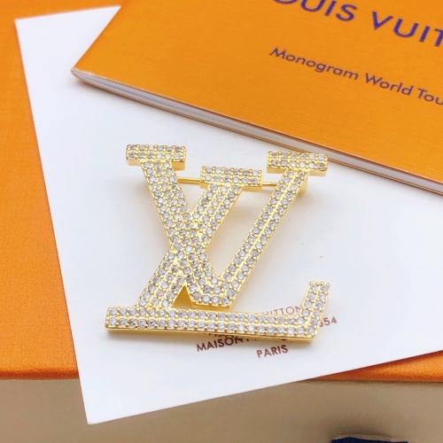 Cheap Louis Vuitton LV Brooches For Women #1204820 Replica Wholesale [$32.00 USD] [ITEM#1204820] on Replica Louis Vuitton LV Brooches